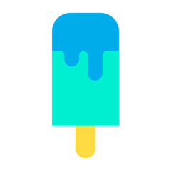 Flat Ice candy icon