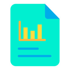 Flat Analytics report icon
