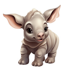 Fototapeta premium Baby Rhino