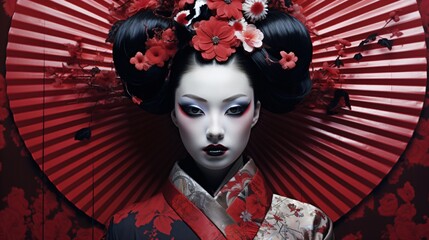 Geisha Woman