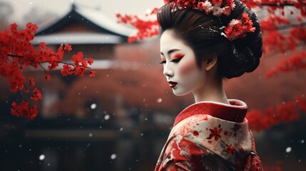 Geisha Woman