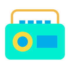 Flat Radio icon