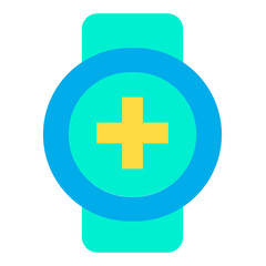 Fototapeta premium Flat Medical Watch icon