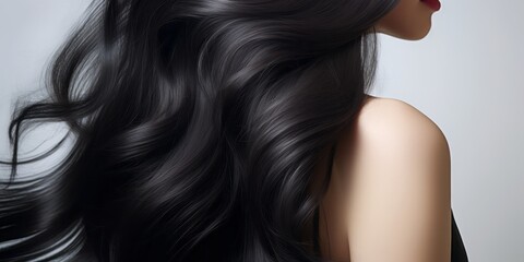 A Close-Up of Wavy Tresses on a White Surface, Highlighting the Beauty, Volume, and Strength Achieved Through Care