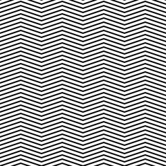 Zigzag lines. Jagged stripes. Seamless surface pattern design with triangular waves ornament. Repeated chevrons wallpaper. Digital paper for page fills, web designing, textile print. Vector art.