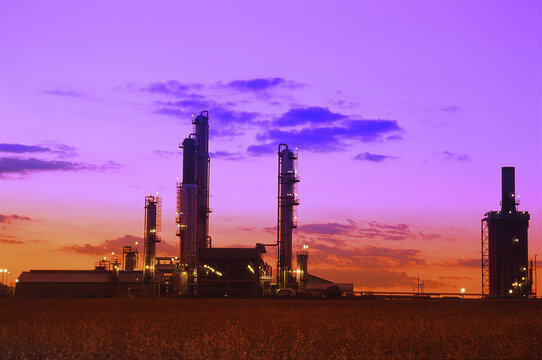 Oil Refinery, Alberta, Canada