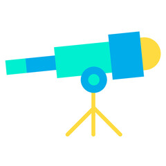 Flat Telescope icon