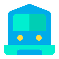 Flat Train icon