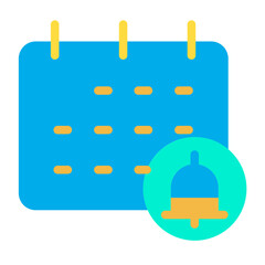 Flat Education Calendar icon