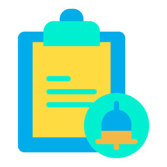 Flat Clipboard icon