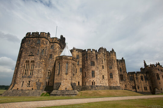 Alnwick Castle (Used As A Stand-In For Harry Potter's Hogwarts); Alnwick, England