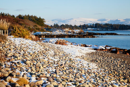 Winter On Kenmare Bay; Sneem County Kerry Ireland