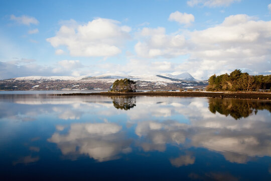 Cloud Reflections On Kenmare Bay; Kenmare County Kerry Ireland