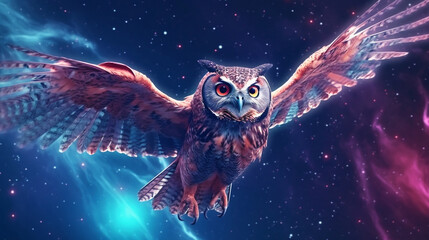 Cosmic owl #2