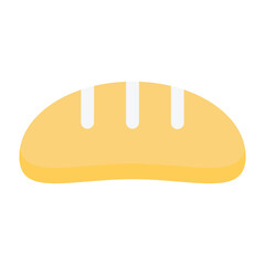 Bread Flat Icon