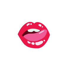 Fototapeta premium Lips Vector Illustration