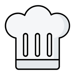 Baker Colored Outline Icon
