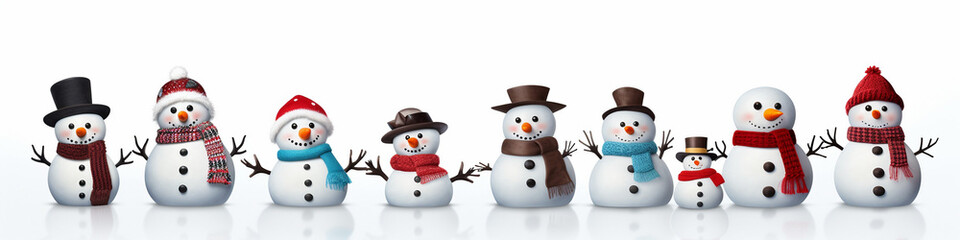 Frosty Fun, A Collection of Snowmen and Festive Decorations for the Christmas and New Year Season