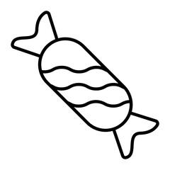 Bonbon Outline Icon