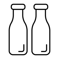 Milk Outline Icon