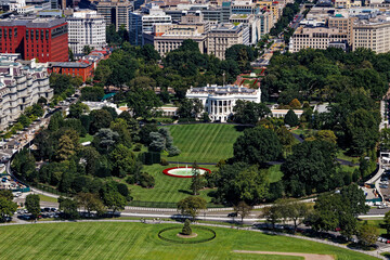 view of the park in the city