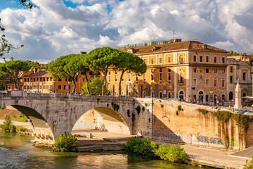 Scenic Rome, Italy. - obrazy, fototapety, plakaty