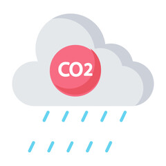 Enviromental Pollution Flat Icon