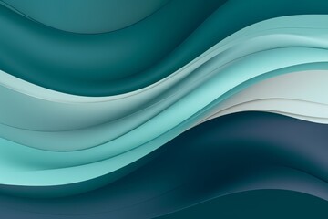 unobtrusive colorful modern curvy waves background illustration - HD Wallpaper