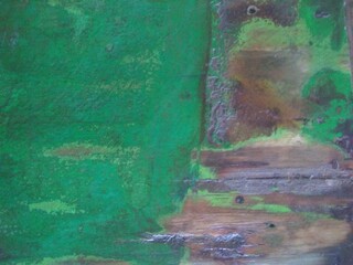 Old wooden plank texture, faded broken paint