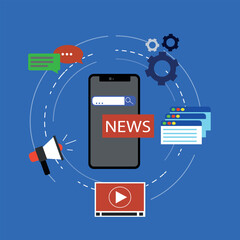 social network concept