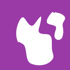 Hollow Schematic Frame Background