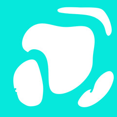 Hollow Schematic Frame Background