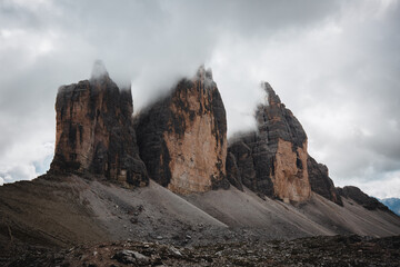 Tre Cime - obrazy, fototapety, plakaty