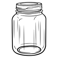 bottles and containers sketch drawing, 
Jar bottle cartoon drawing