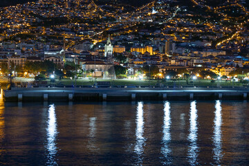 Funchal bei Nacht