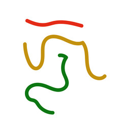 Abstract Scribble Decor Vector 