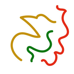 Abstract Scribble Decor Vector 