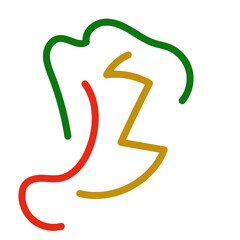 Abstract Scribble Decor Vector 