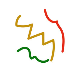 Abstract Scribble Decor Vector 