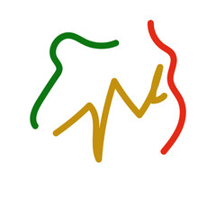 Abstract Scribble Decor Vector 