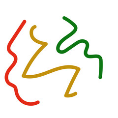 Abstract Scribble Decor Vector 