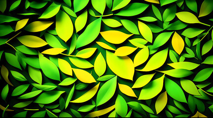 Fototapeta na wymiar colorful background of leaves
