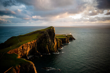 Neist Point Lighthouse Sunset