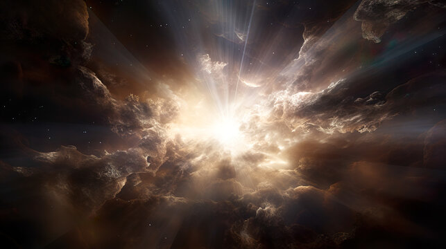天地創造の光のイメージ