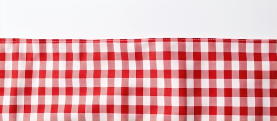 gingham patterned cloth backdrop