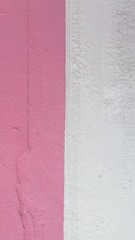 Bright colored textured painted wall in Oaxaca, Mexico