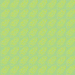 Seamless pattern of batik ornament design for printing on fabric or so on