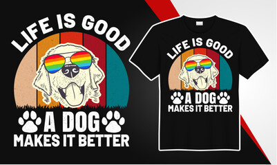 fanny dog t shirt design