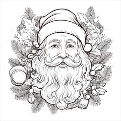 Christmas Coloring Pages Line Art