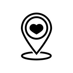 health location pin icon